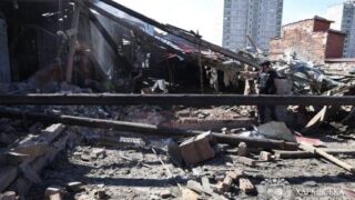 Росія вдарила дронами по Харкову: кадри наслідків показали журналісти FREEДОМ (ВІДЕО)